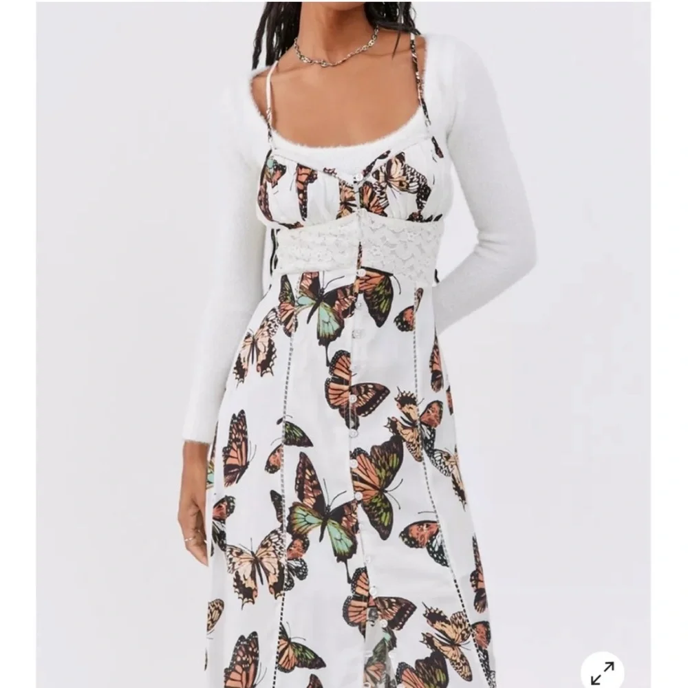 NWT Butterfly Dress - Picture 3 of 4